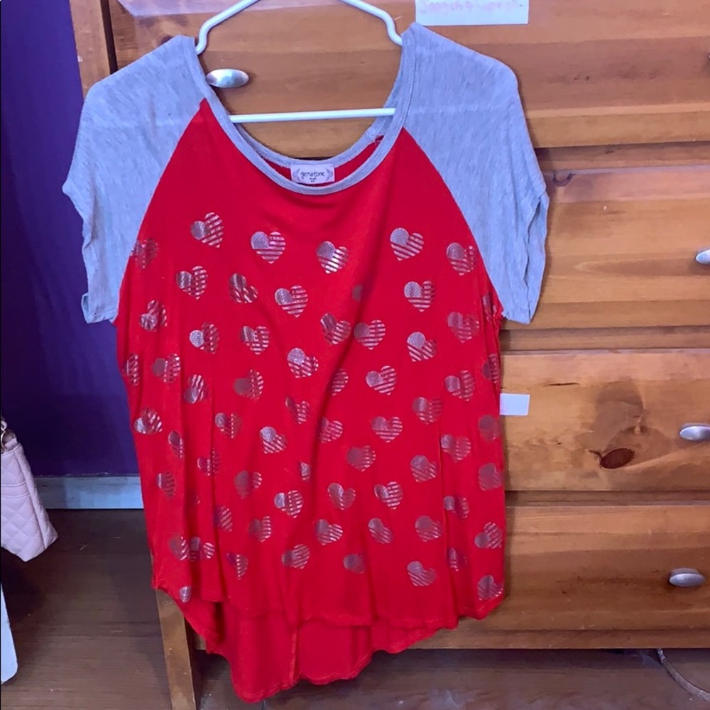 Red shirt